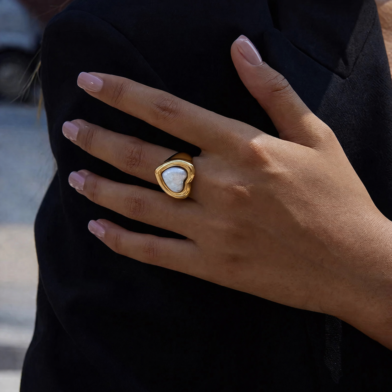 Heart Statement Ring - The Hen Planner