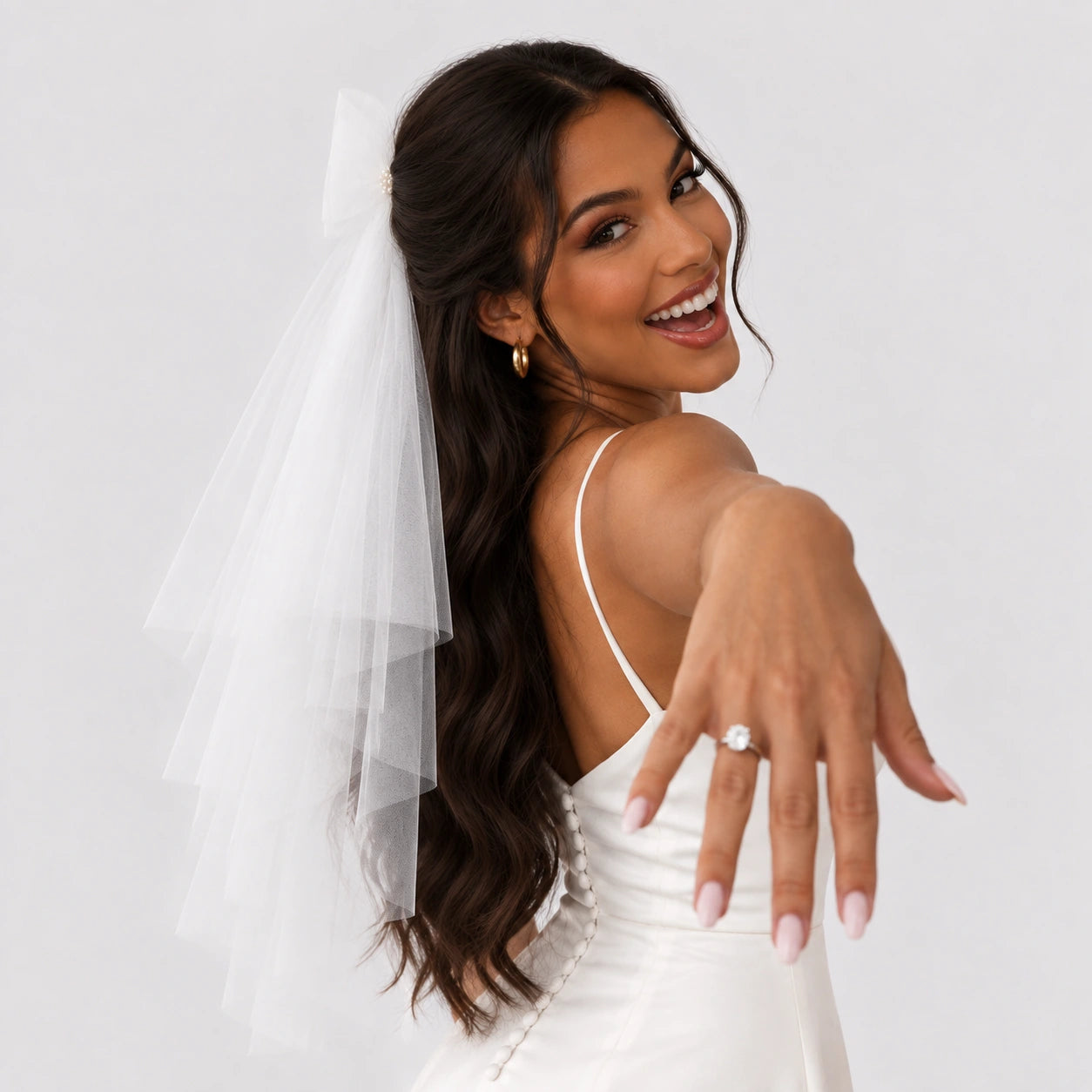 The Florence Bow Veil
