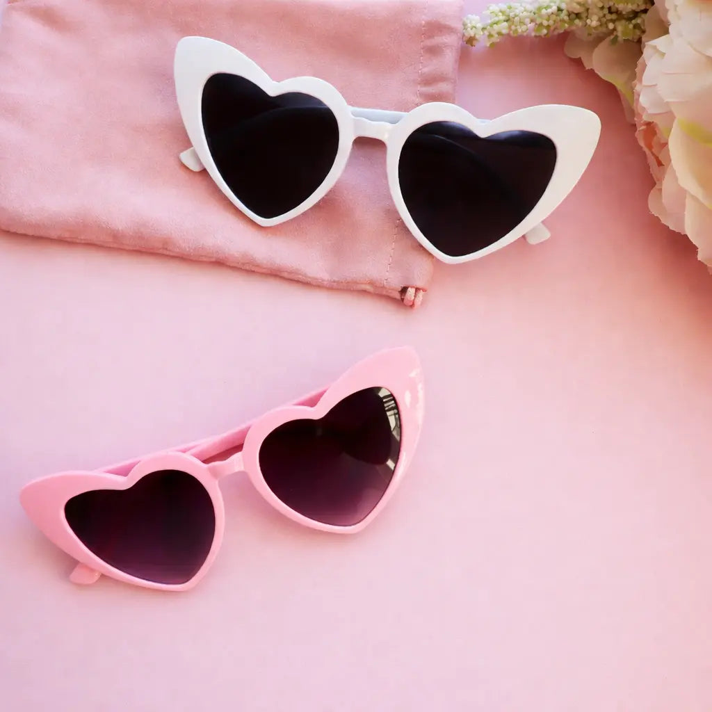 Heart Shaped Hen Party Sunglasses - The Hen Planner