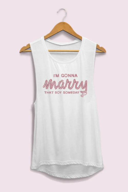 I’m Gonna Marry That Boy Someday | She’s In Love with the Boy Tank Top