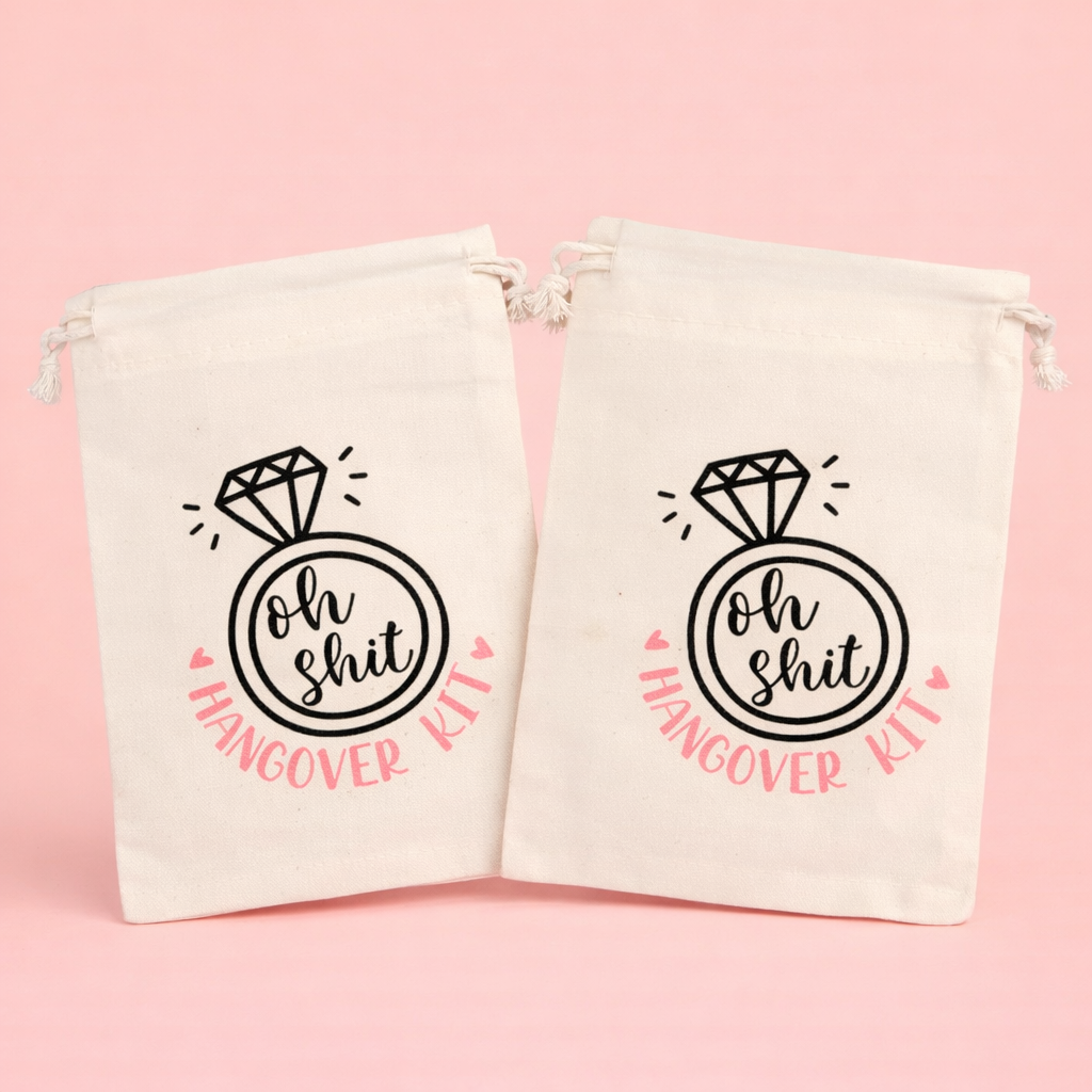 Set of 5 “Oh Shit” Hangover Kit Bags