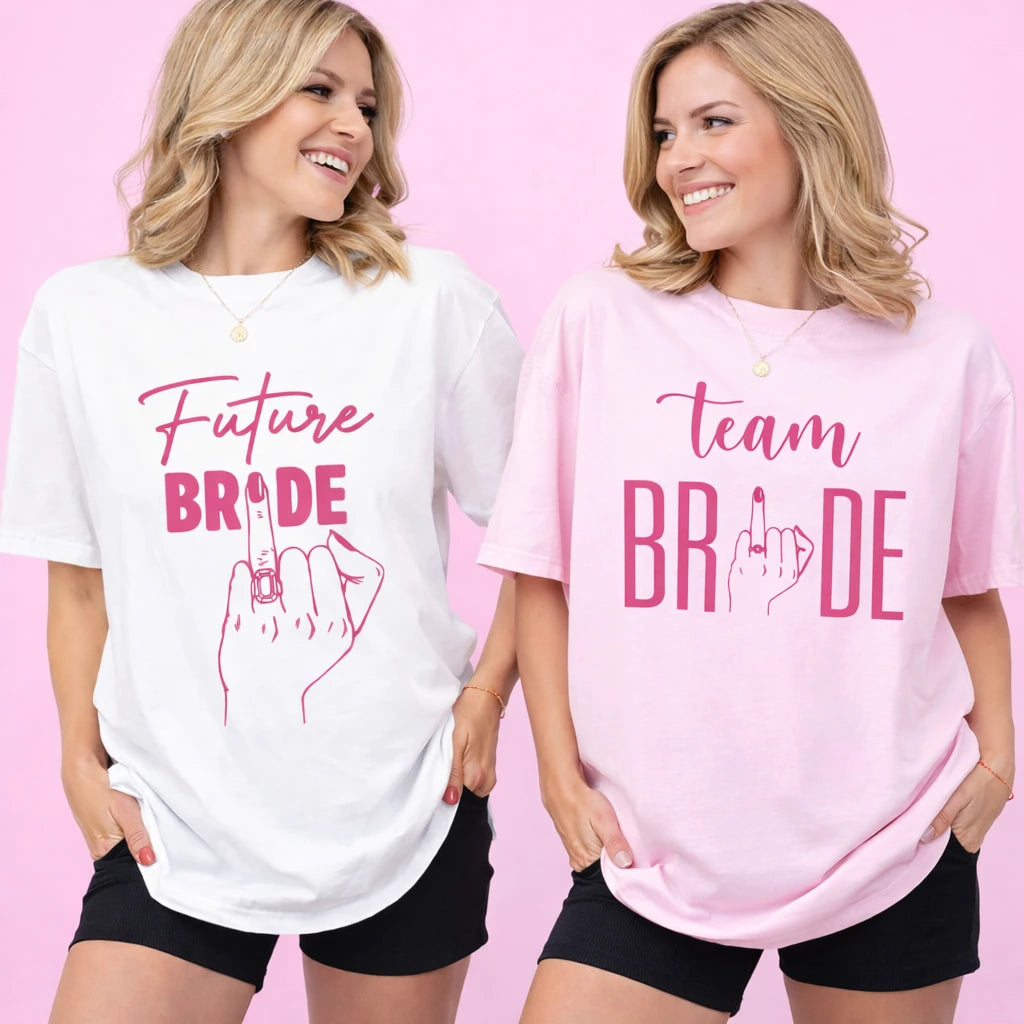 Team Bride & Future Bride T-Shirt | Bride Tribe Top