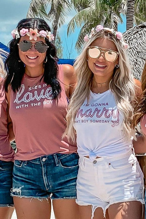 I’m Gonna Marry That Boy Someday | She’s In Love with the Boy Tank Top