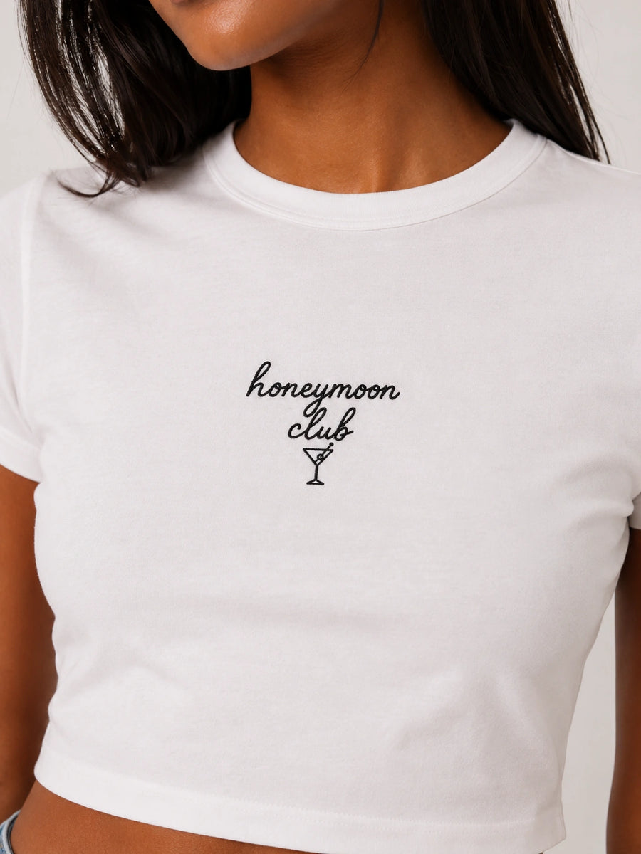 Honeymoon Club Baby Tee