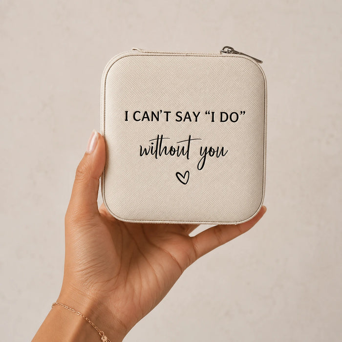 Bridesmaid Travel Jewellery Case | Proposal Gift