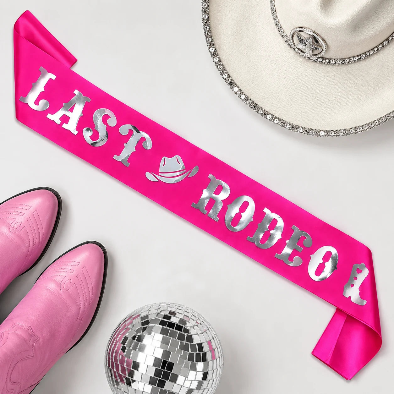 Last Rodeo Bride Hen Party Sash