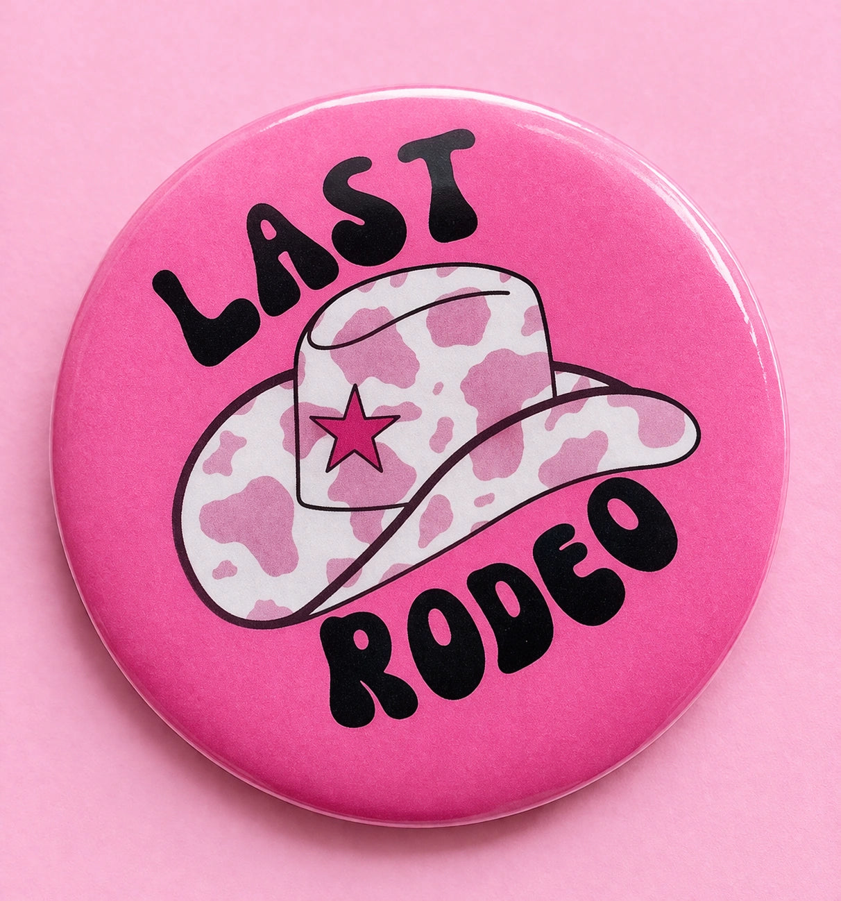 Last Rodeo Button Pin