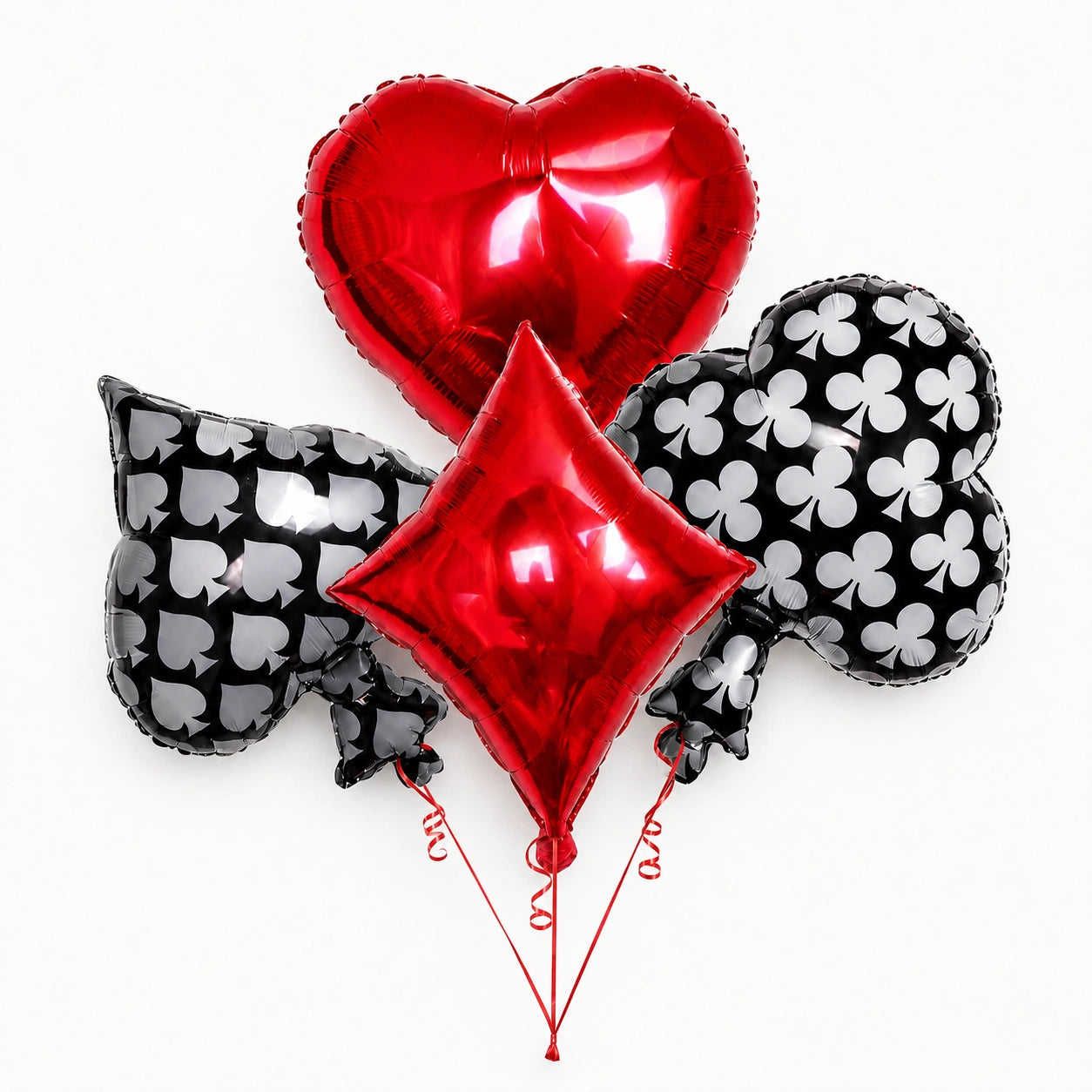 Lucky In Love Playing Card Balloon Set