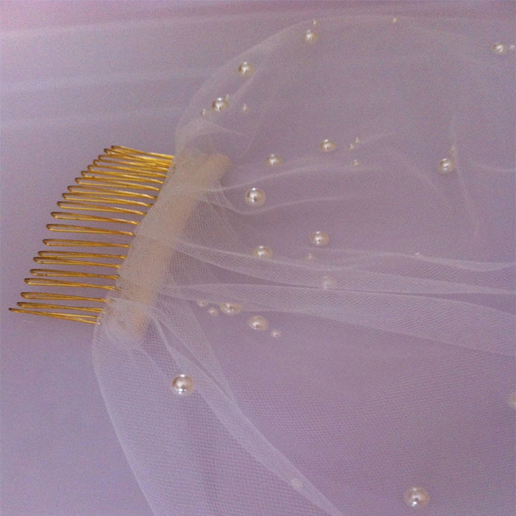 Celeste Pearl Birdcage Bridal Veil