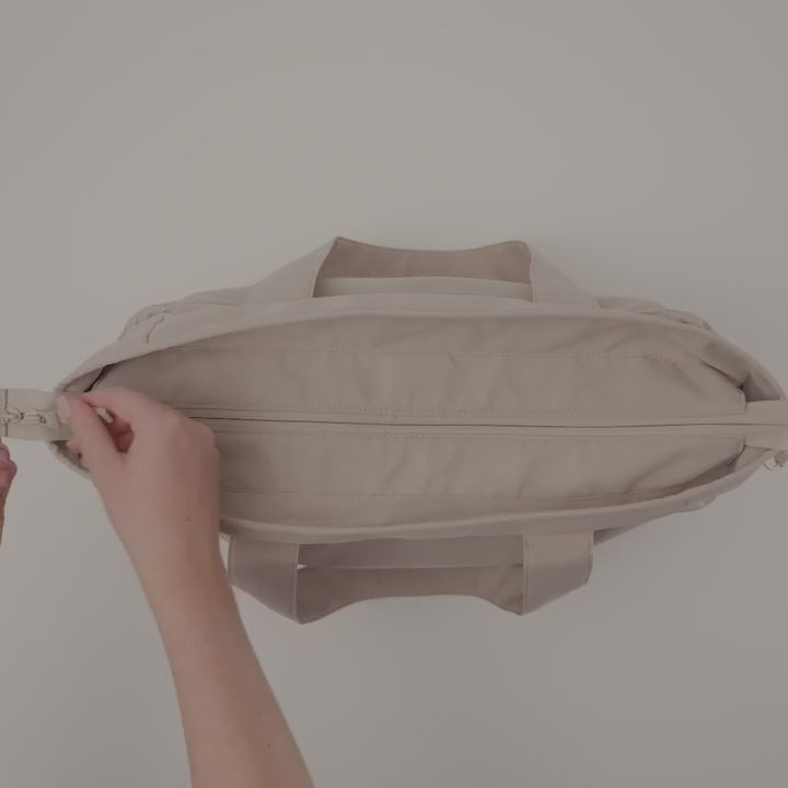 Load and play video in Gallery viewer, Bride Embroidered Oversized Tote Bag
