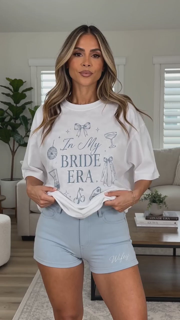 Load and play video in Gallery viewer, In My Bride Era Organic Cotton T-Shirt
