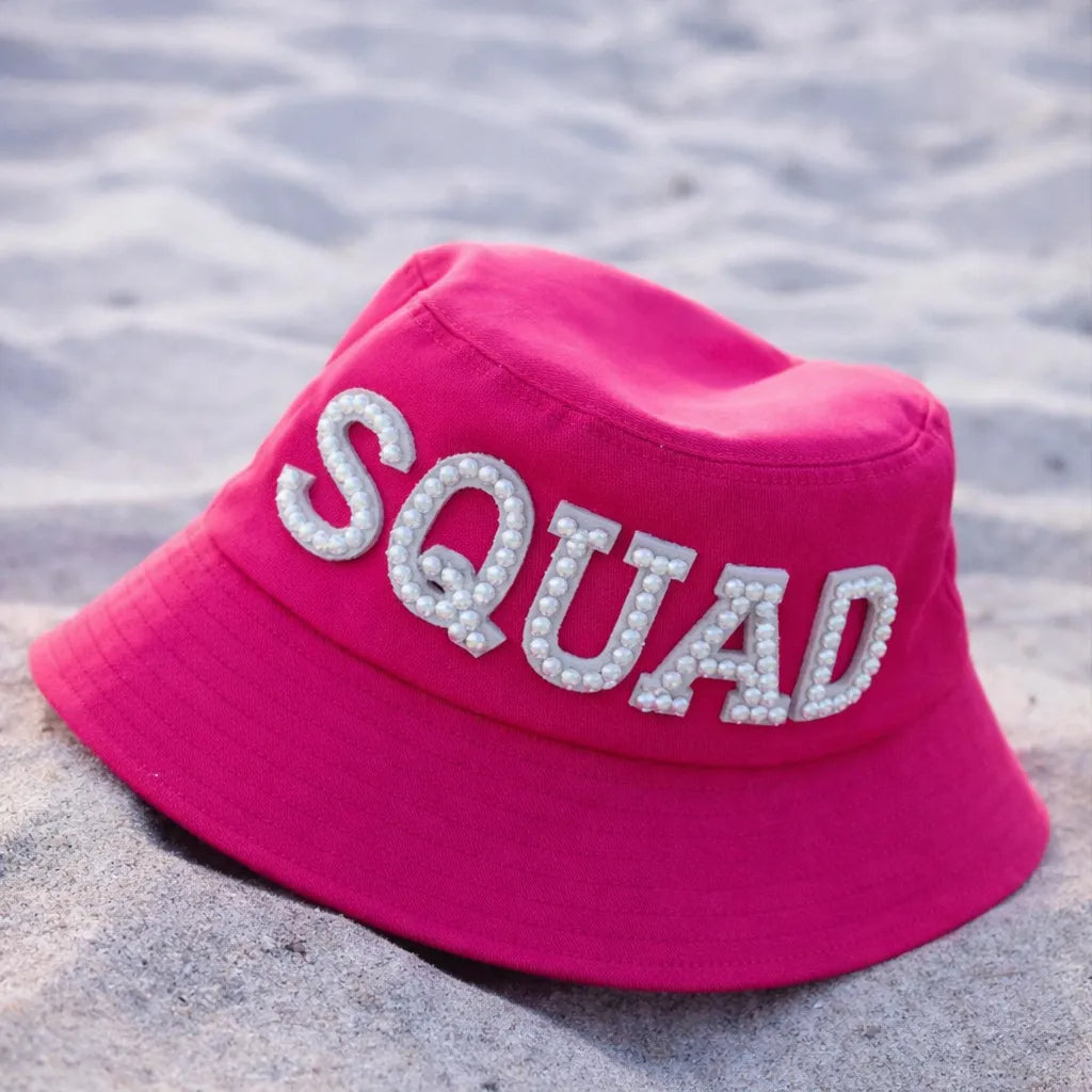 Bride & Squad Bucket Hat | Hen Party Beach Hat